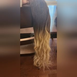 Synthetic ombre lace front wig - 22 inches-Cosplay